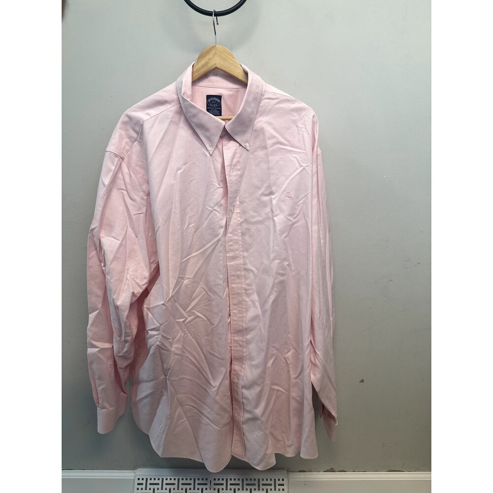 Brooks Brothers Light Pink The Original Polo Shirt Sz 3XLT